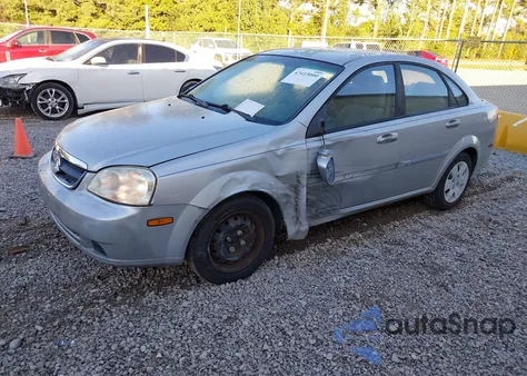 2008 Suzuki Forenza Convenience/Popular из США, поврежденный, VIN KL5JD56Z98K850095